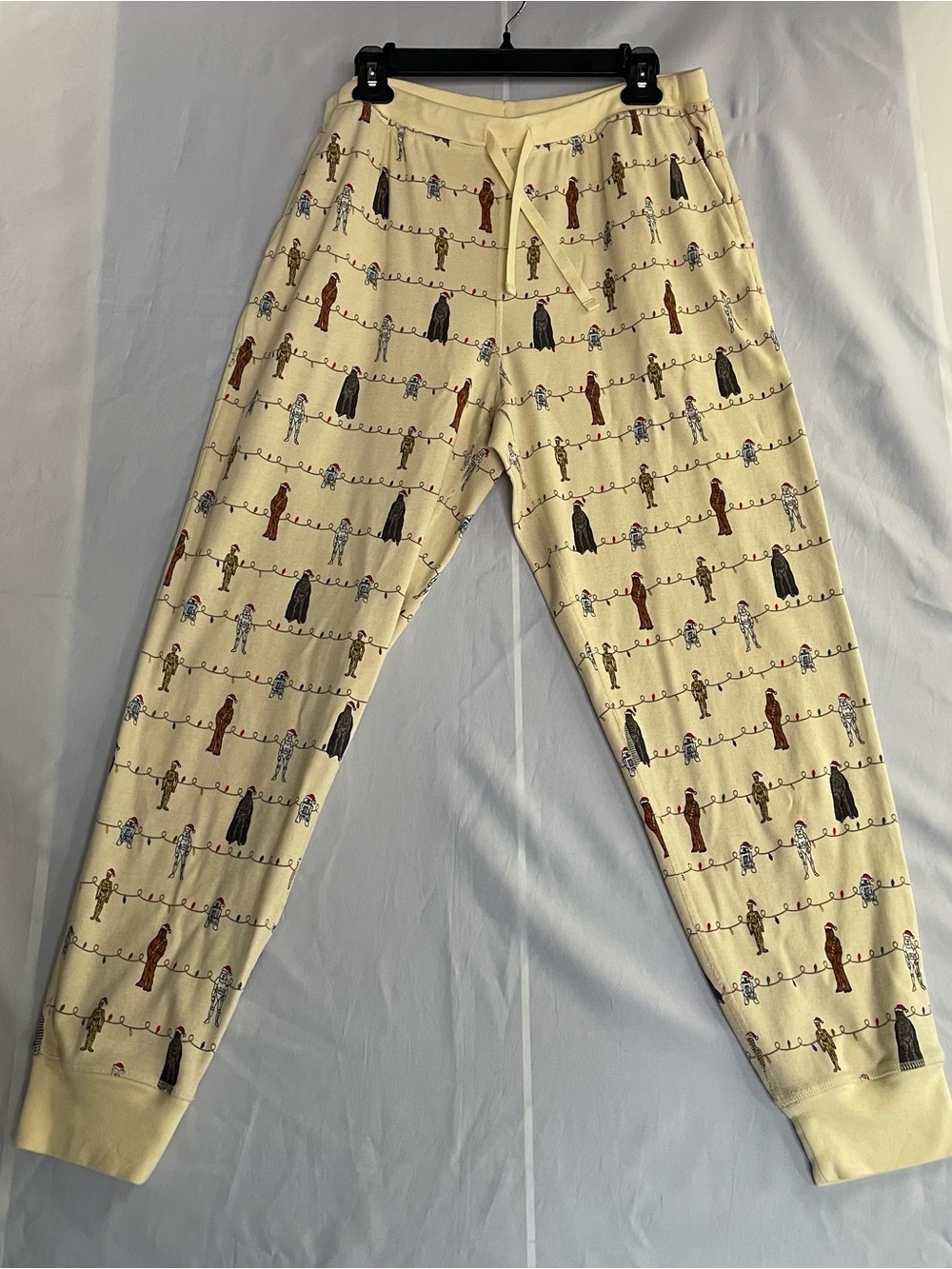 Hanna Andersson Star Wars Pajama Pants Flannel Adult Size Large